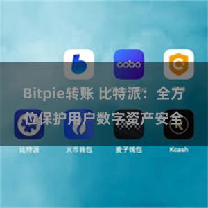 Bitpie转账 比特派：全方位保护用户数字资产安全