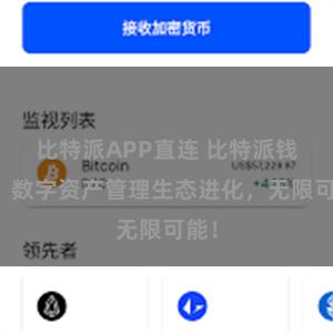 比特派APP直连 比特派钱包：数字资产管理生态进化，无限可能！