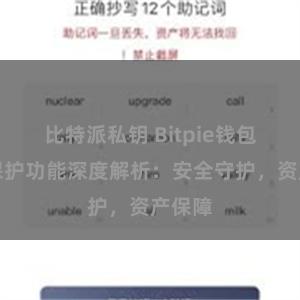 比特派私钥 Bitpie钱包隐私保护功能深度解析：安全守护，资产保障