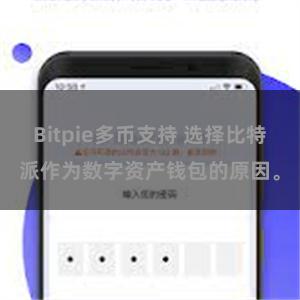 Bitpie多币支持 选择比特派作为数字资产钱包的原因。