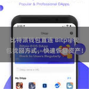 比特派钱包直连 Bitpie钱包找回方式，快速恢复资产！