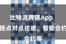 比特派跨链App  包括点对点往返、智能合约等